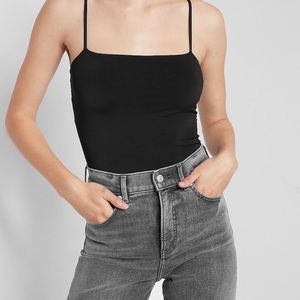 NWT Express body contour silky square neck bodysuit